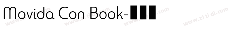 Movida Con Book字体转换